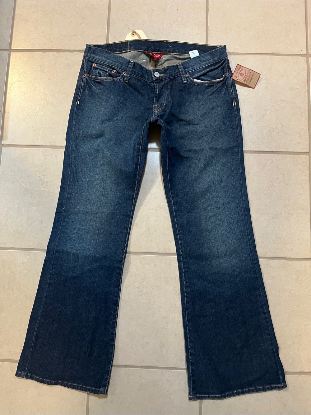 Womens 12/31 Lucky NWT Lil Maggie low rise blue jeans